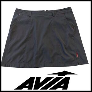 Avia Black Mini Athletic Golf Skort (L)